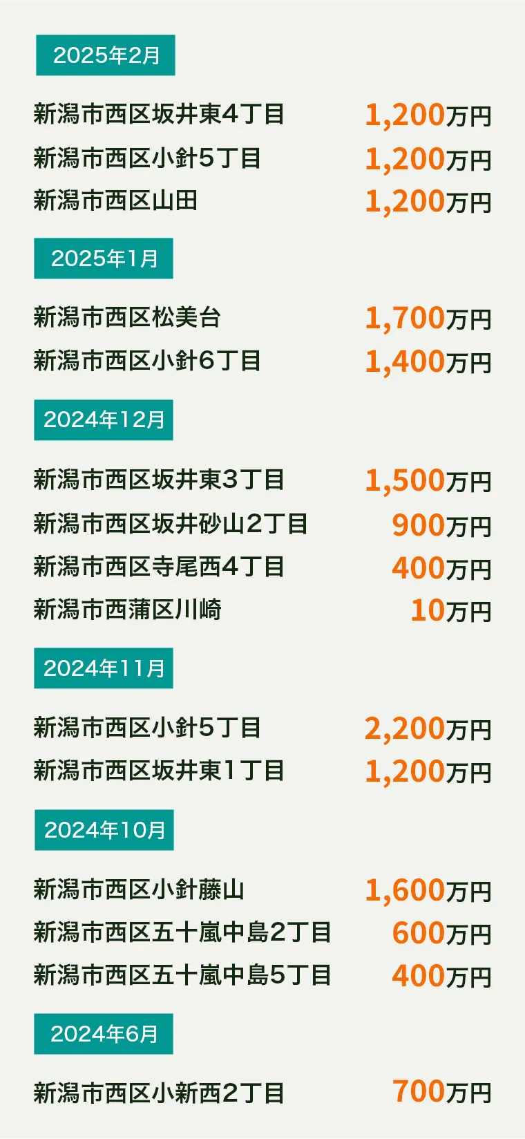 実績